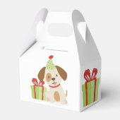 Ballotins Anniversaire du Chiot mignon (Verso)