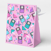 Ballotins Anniversaire du jeu rose Retro (Arrière)