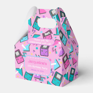Ballotins Anniversaire du jeu rose Retro