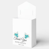 Ballotins Anniversaire du Mariage floral d'automne Turquoise (Ouvert)