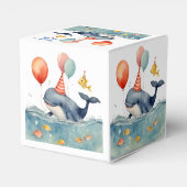 Ballotins Anniversaire du mignon baleine (Arrière)