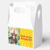 Ballotins Anniversaire du singe sauvage de la jungle sauvage (Ouvert)