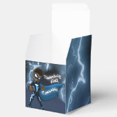 Ballotins Anniversaire du Superhéros du garçon afro-américai (Ouvert)