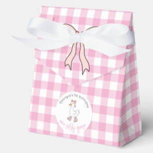 Ballotins Anniversaire d'une oie sotte rose