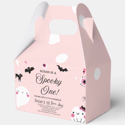 Ballotins Anniversaire éffrayant d'un Halloween (Recto)