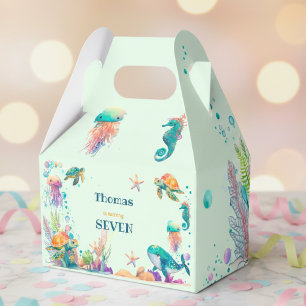 Ballotins Anniversaire enfant aquarelle sous la mer