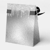 Ballotins Anniversaire fête argent parties scintillant goutt (Arrière)