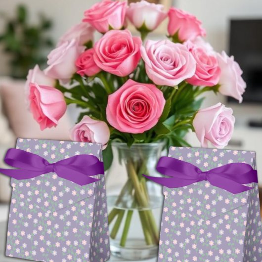 Ballotins Anniversaire Fleurie Violette