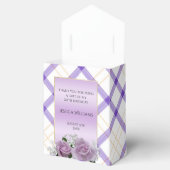 Ballotins Anniversaire floral de Mauve élégant (Ouvert)