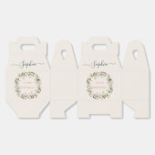 Ballotins Anniversaire floral élégant - Boîte de réception p (Déplié)