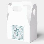 Ballotins Anniversaire Floral mariage année personnalisable (Ouvert)