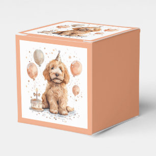 Ballotins Anniversaire Goldendoodle Chien Anniversaire Gâtea