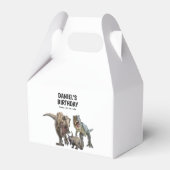 Ballotins Anniversaire imprimable de dinosaure, Anniversaire (Verso)