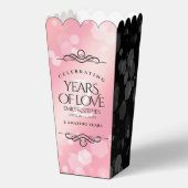 Ballotins Anniversaire Mariage élégant du 2e Rose Quartz (Verso)