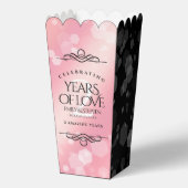 Ballotins Anniversaire Mariage élégant du 2e Rose Quartz (Recto)