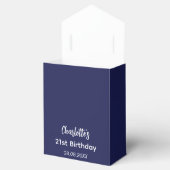 Ballotins Anniversaire marine bleu parties scintillant nom m (Ouvert)