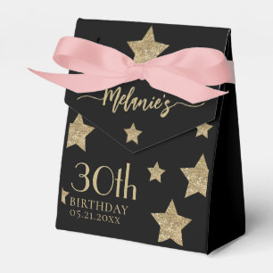 Ballotins Anniversaire Merci Chic Gold Stars Ballotin