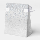 Ballotins Anniversaire monogramme argent nom des diamants (Arrière)