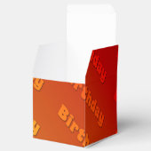 Ballotins Anniversaire (orange) (Ouvert)