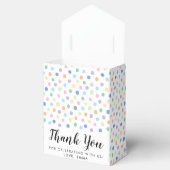 Ballotins Anniversaire Partie Rainbow Dots Confetti Nom des (Ouvert)