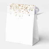 Ballotins Anniversaire parties scintillant blanche or monogr (Arrière)