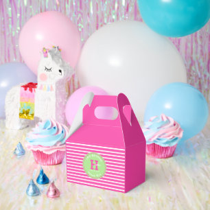 Ballotins Anniversaire Pink ⎮ Blanc Vert Ballotin