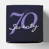 Ballotins Anniversaire | Purple Grunge EDITABLE (Haut)