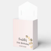 Ballotins Anniversaire rose or eucalyptus parties scintillan (Ouvert)