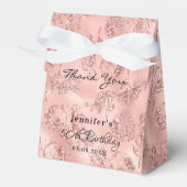 Ballotins Anniversaire rose or rose parties scintillant merc (Verso)