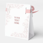 Ballotins Anthurium Wedding Gift Box (Arrière)