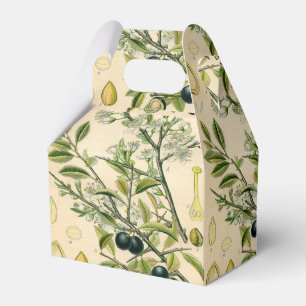 Ballotins Antique Blackthorn Botanique Imprimé Fleur Berry