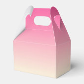 Ballotins Antique blanc et ciel d'hiver rose couleurs dégrad (Arrière)