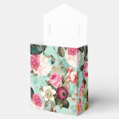 Ballotins Antique Nostalgale Redouté Rose menthe Motif (Ouvert)