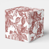 Ballotins Antique Toile Rouge Rose inspirée (Arrière)