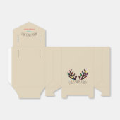 Ballotins Antlers de rennes de fête, Ballotin de Noël (Déplié)