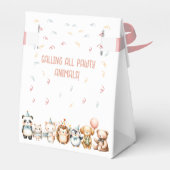 Ballotins Appel à toutes les fêtes d'anniversaire des animau (Arrière)