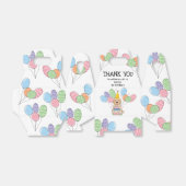 Ballotins Apricot Cockapoo Cavapoo Merci d'anniversaire (Déplié)