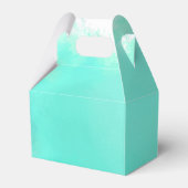 Ballotins Aqua aquarelle plage corail récif mariage (Arrière)