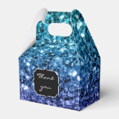 Ballotins Aqua bleu Ombre parties scintillant scintille Swee (Arrière)