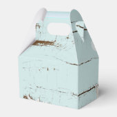 Ballotins aqua nautique bleu coquillage plage mariage (Arrière)