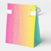 Ballotins Aquarelle arc-en-ciel Ballotin personnalisé (Arrière)