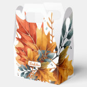 Ballotins Aquarelle Automne Couleurs Feuilles (Ouvert)
