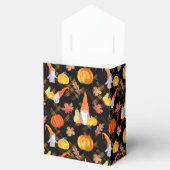 Ballotins Aquarelle Automne Gnomes, Citrouille Et Feuille (Ouvert)