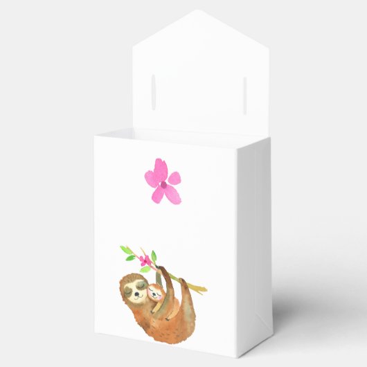 Ballotins Aquarelle Baby shower à thème de fentes (Ouvert)