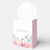 Ballotins Aquarelle Ballotin papillon pour Baby shower (Ouvert)