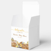 Ballotins Aquarelle bébé en construction baby shower (Ouvert)