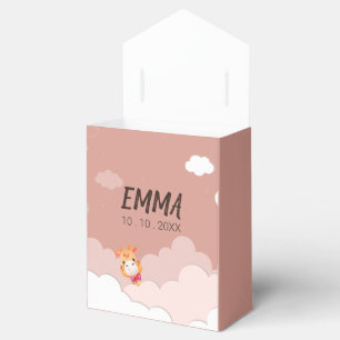 Ballotins Aquarelle bébé Giraffe, Safari Animaux