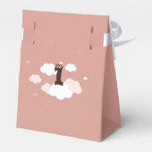 Ballotins Aquarelle bébé Giraffe, Safari Animaux (Arrière)