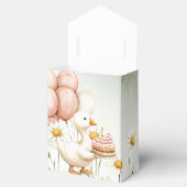 Ballotins Aquarelle Bébé Oie blanche Anniversaire fête migno (Ouvert)