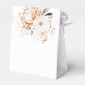 Ballotins Aquarelle beige et or floral (Arrière)